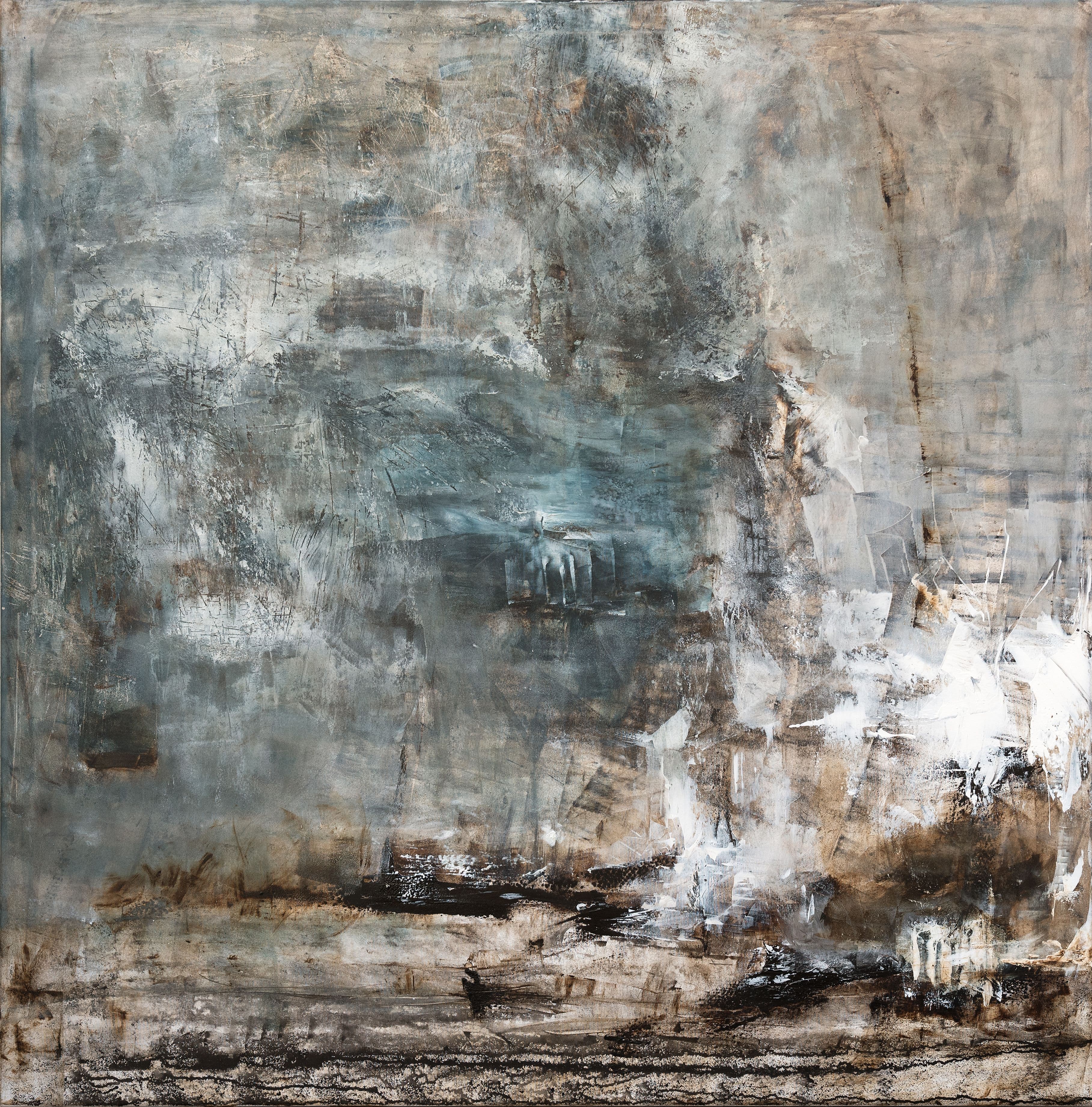Statement Art, abstrakte Kunst, zeitgenössische Kunst, Contemporary Art, Emotionale Abstraktion, intuitive Malerei, contemporary painting, Gallery Art, Sammlerkunst, innere Zustände, innere Landschaften, Luxury Interieur Art